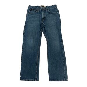Lee Regular Fit Boot Cut Distressed Jeans Size 32 x 30 Men's